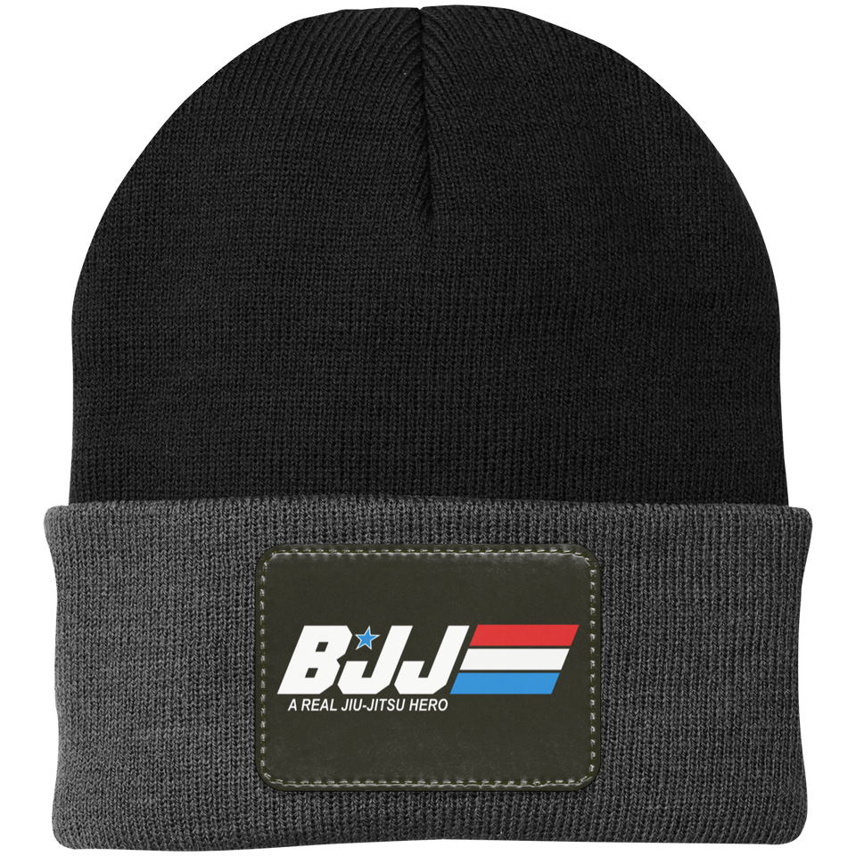 BJJ A Real Jiu Jitsu Hero BJJ Acrylic Beanie | Brazilian Jiu Jitsu Hat