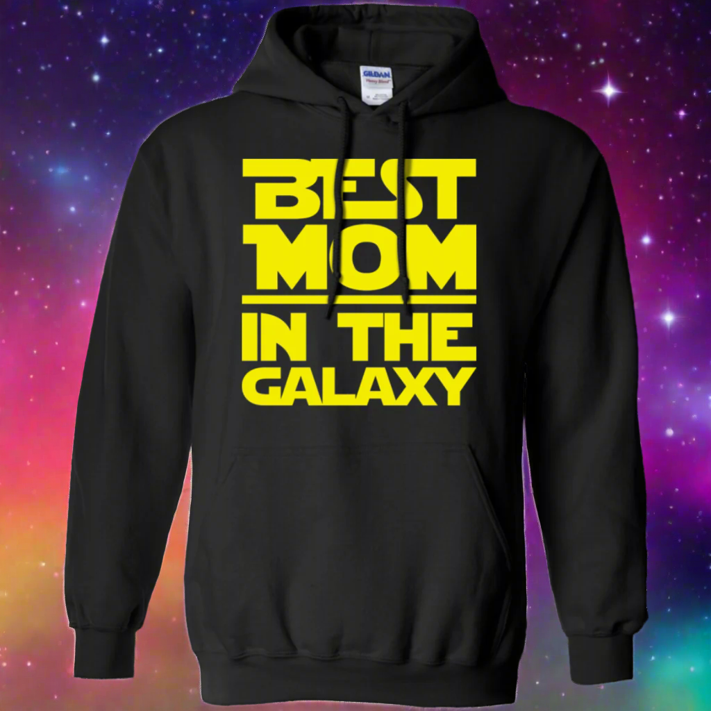 Best Mom In The Galaxy Pullover Hoodie 8 oz.