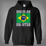 Brazilian Jiu Jitsu Flag 2 BJJ Pullover Hoodie 8 oz. Brazilian Jiu Jitsu Flag 2 BJJ Pullover Hoodie 8 oz.