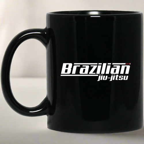 Brazilian Jiu Jitsu Belt BJJ 11 oz. Black Mug