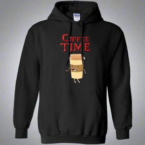 Coffee Time - Coffee Lover Pullover Hoodie 8 oz. Coffee Time - Coffee Lover Pullover Hoodie 8 oz.