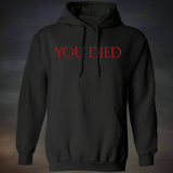 You Died RPG Video Game Unisex Hoodie You Died RPG Video Game Unisex Hoodie