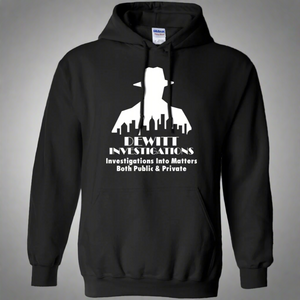 DeWitt Investigations Pullover Hoodie 8 oz.