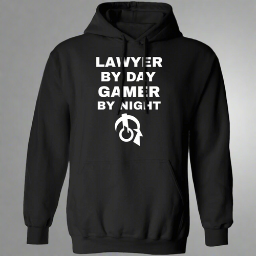 Lawyer By Day Gamer By Night Hoodie