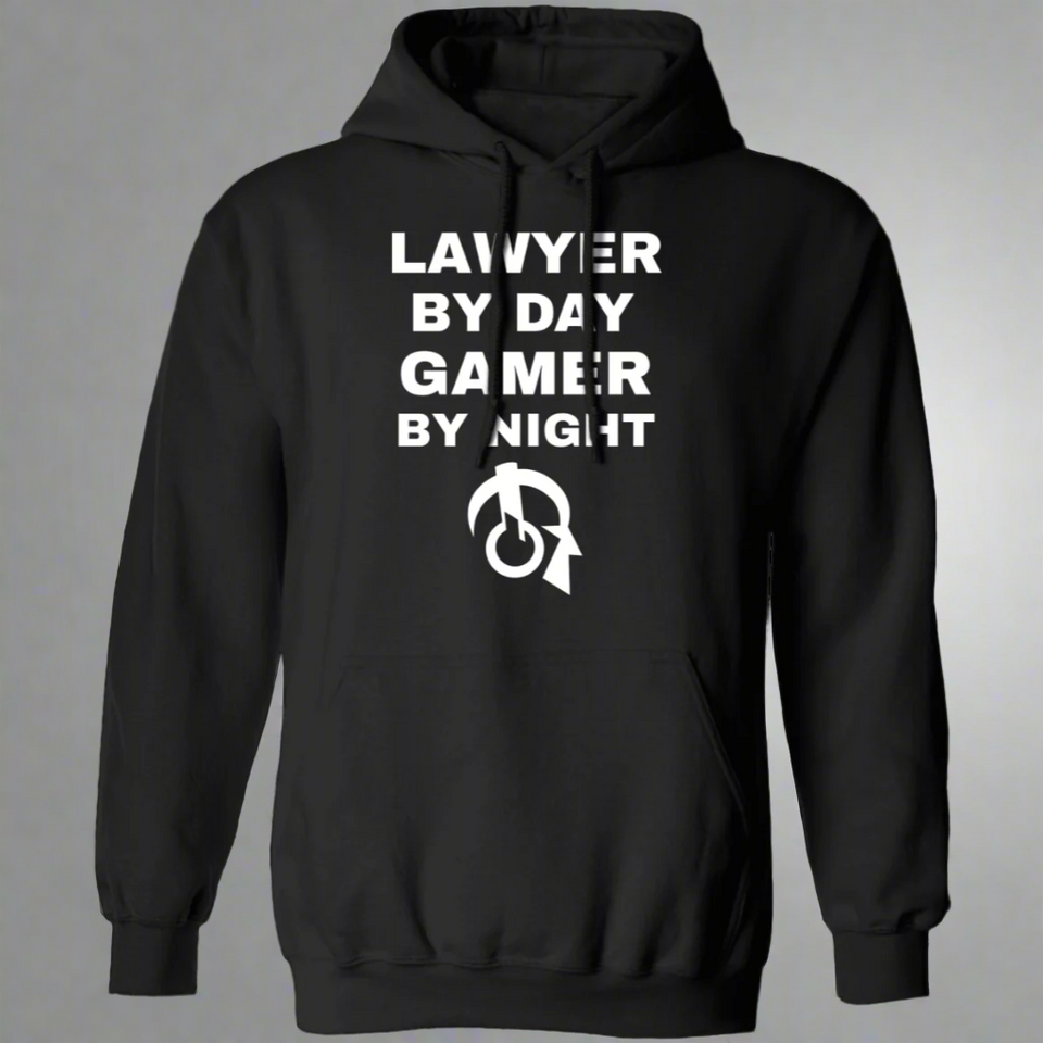 Lawyer By Day Gamer By Night Hoodie