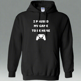 I Paused My Game To Be Here Videogame Pullover Hoodie 8 oz. I Paused My Game To Be Here Videogame Pullover Hoodie 8 oz.