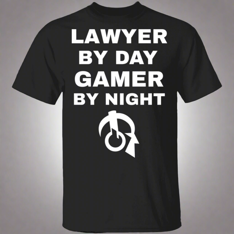 Lawyer By Day Gamer By Night T-Shirt