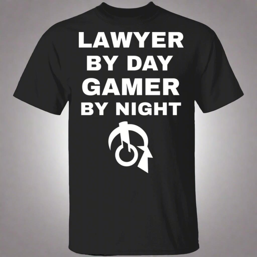 Lawyer By Day Gamer By Night T-Shirt