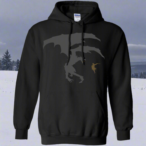 Dragon Fantasy RPG Pullover Hoodie 8 oz.