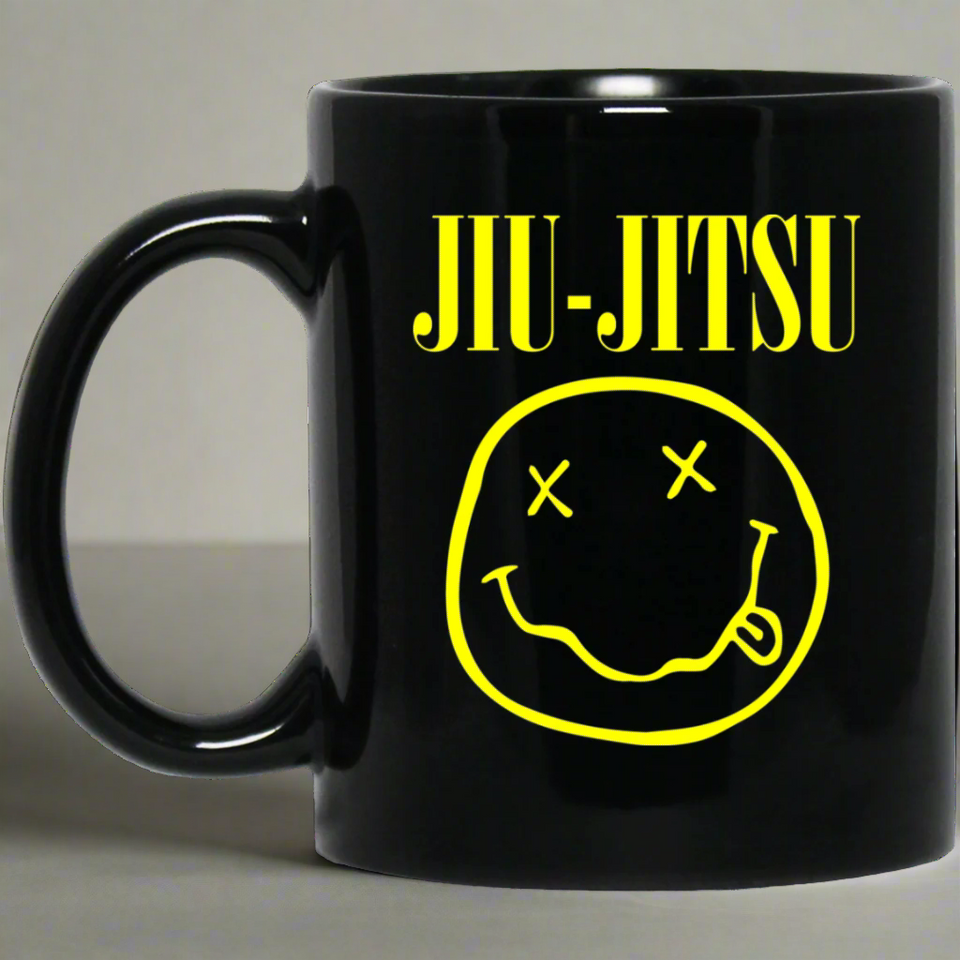 Brazilian Jiu Jitsu Smells Like Jiu Jitsu BJJ 11 oz. Black Mug