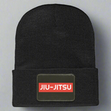 Brazilian Jiu Jitsu Surpassing BJJ Black Cuffed Knit Beanie Brazilian Jiu Jitsu Surpassing BJJ Black Cuffed Knit Beanie