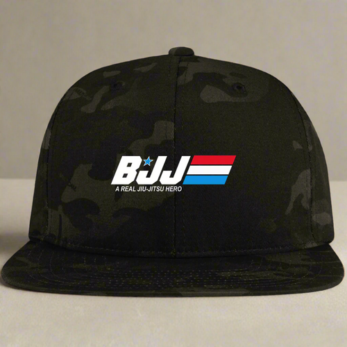 Brazilian Jiu Jitsu A Real Jiu Jitsu Hero BJJ Snapback Hat