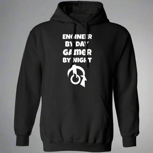 Engineer By Day Gamer By Night 2 Hoodie Engineer By Day Gamer By Night 2 Hoodie