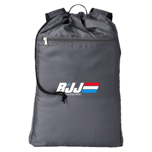 BJJ A Real Jiu Jitsu Hero BJJ Cinchback Backpack BJJ A Real Jiu Jitsu Hero BJJ Cinchback Backpack