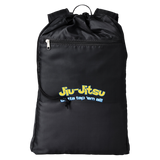 Brazilian Jiu Jitsu Gotta Tap Em All Getaway Cinchback BJJ Backpack Brazilian Jiu Jitsu Gotta Tap Em All Getaway Cinchback BJJ Backpack