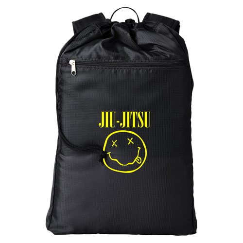 Brazilian Jiu Jitsu Smells Like Jiu-Jitsu Getaway Cinchback BJJ Backpack