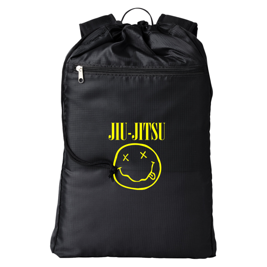 Brazilian Jiu Jitsu Smells Like Jiu-Jitsu Getaway Cinchback BJJ Backpack