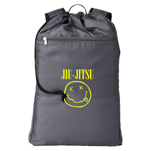 Brazilian Jiu Jitsu Smells Like Jiu-Jitsu Getaway Cinchback BJJ Backpack Brazilian Jiu Jitsu Smells Like Jiu-Jitsu Getaway Cinchback BJJ Backpack