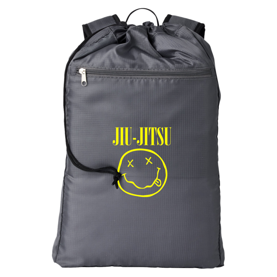 Brazilian Jiu Jitsu Smells Like Jiu-Jitsu Getaway Cinchback BJJ Backpack