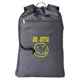 Brazilian Jiu Jitsu Smells Like Jiu-Jitsu Getaway Cinchback BJJ Backpack Brazilian Jiu Jitsu Smells Like Jiu-Jitsu Getaway Cinchback BJJ Backpack