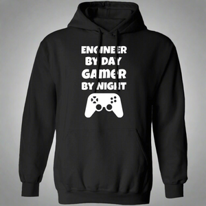 Engineer By Day Gamer By Night Hoodie