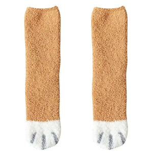 Women's Cute Cat Paw Fleece Socks Women's Cute Cat Paw Fleece Socks