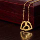 Interlocking Hearts Necklace Interlocking Hearts Necklace