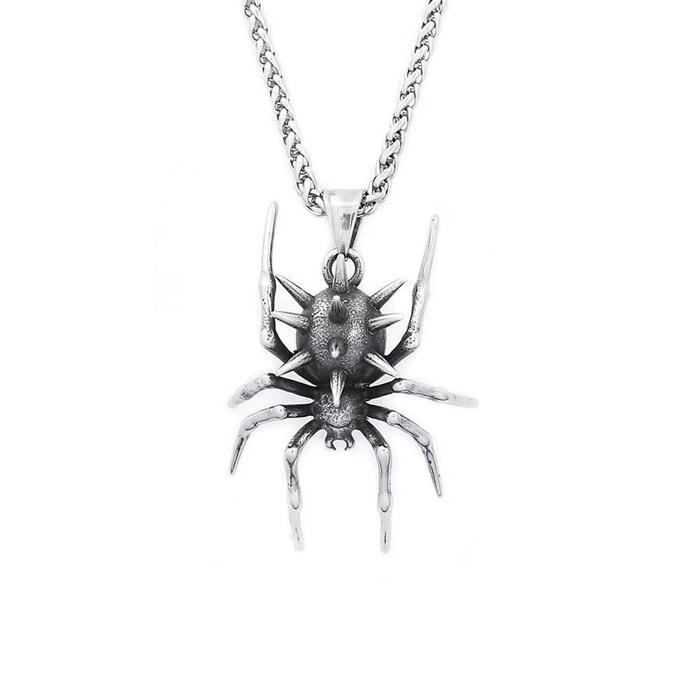 Vintage 316L Stainless Steel Spider Ring | Halloween Goth Spider Ring