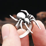 Vintage 316L Stainless Steel Spider Ring | Halloween Goth Spider Ring Vintage 316L Stainless Steel Spider Ring | Halloween Goth Spider Ring