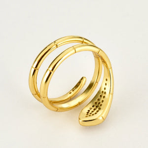 Three-Circle Snake Rings for Women Three-Circle Snake Rings for Women