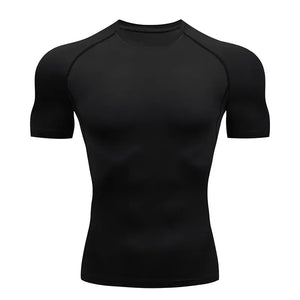 Men's Running Gym Compression T-shirt