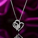 Elegant Love Zircon Pendant | Heart Necklace Elegant Love Zircon Pendant | Heart Necklace