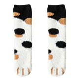 Women's Cute Cat Paw Fleece Socks Women's Cute Cat Paw Fleece Socks