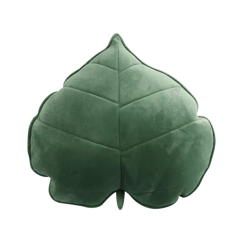 3D Heart Leaf Throw Cushion | Cute Heart Throw Pillow