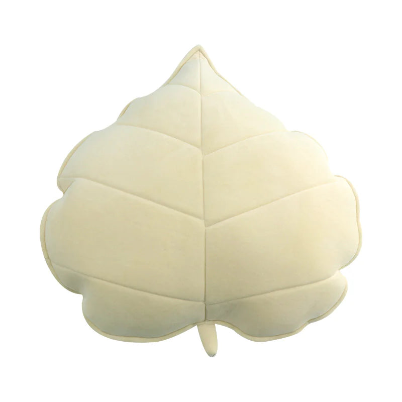 3D Heart Leaf Throw Cushion | Cute Heart Throw Pillow