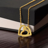 Interlocking Hearts Necklace Interlocking Hearts Necklace