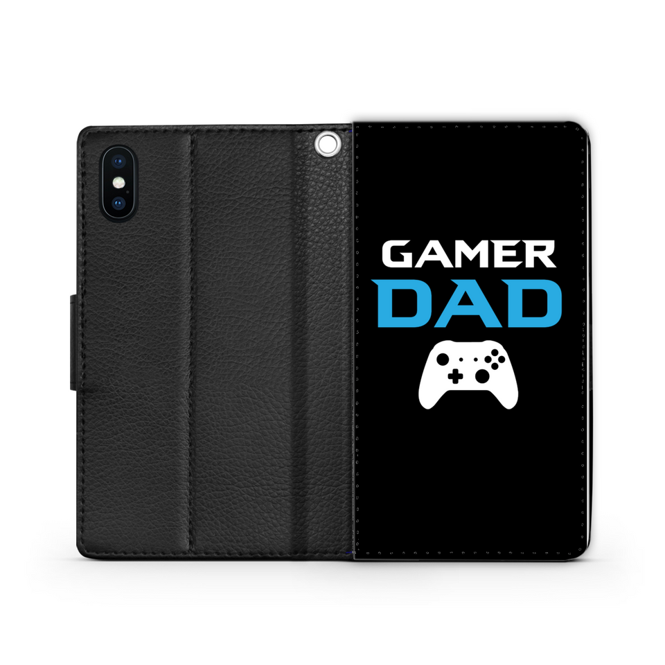 Gamer Dad - Video Game Dad  Wallet Phone Case