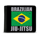 Brazilian Jiu Jitsu Flag 2 BJJ Mens Wallet Brazilian Jiu Jitsu Flag 2 BJJ Mens Wallet