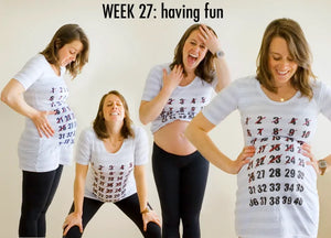 Baby Countdown Maternity T-Shirt | Maternity Tops Baby Countdown Maternity T-Shirt | Maternity Tops