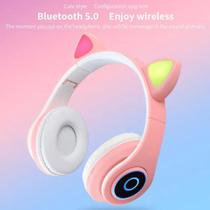 LED Cat Ears Bluetooth 5.0 Headphones | Noise Cancelling Headphones LED Cat Ears Bluetooth 5.0 Headphones | Noise Cancelling Headphones