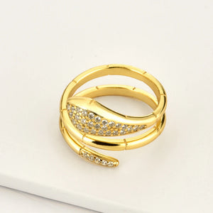 Three-Circle Snake Rings for Women Three-Circle Snake Rings for Women