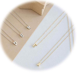 Initial Pendant Charm Necklace gold initial necklace, initial necklace, letter necklace, monogram necklace, initial necklace silver