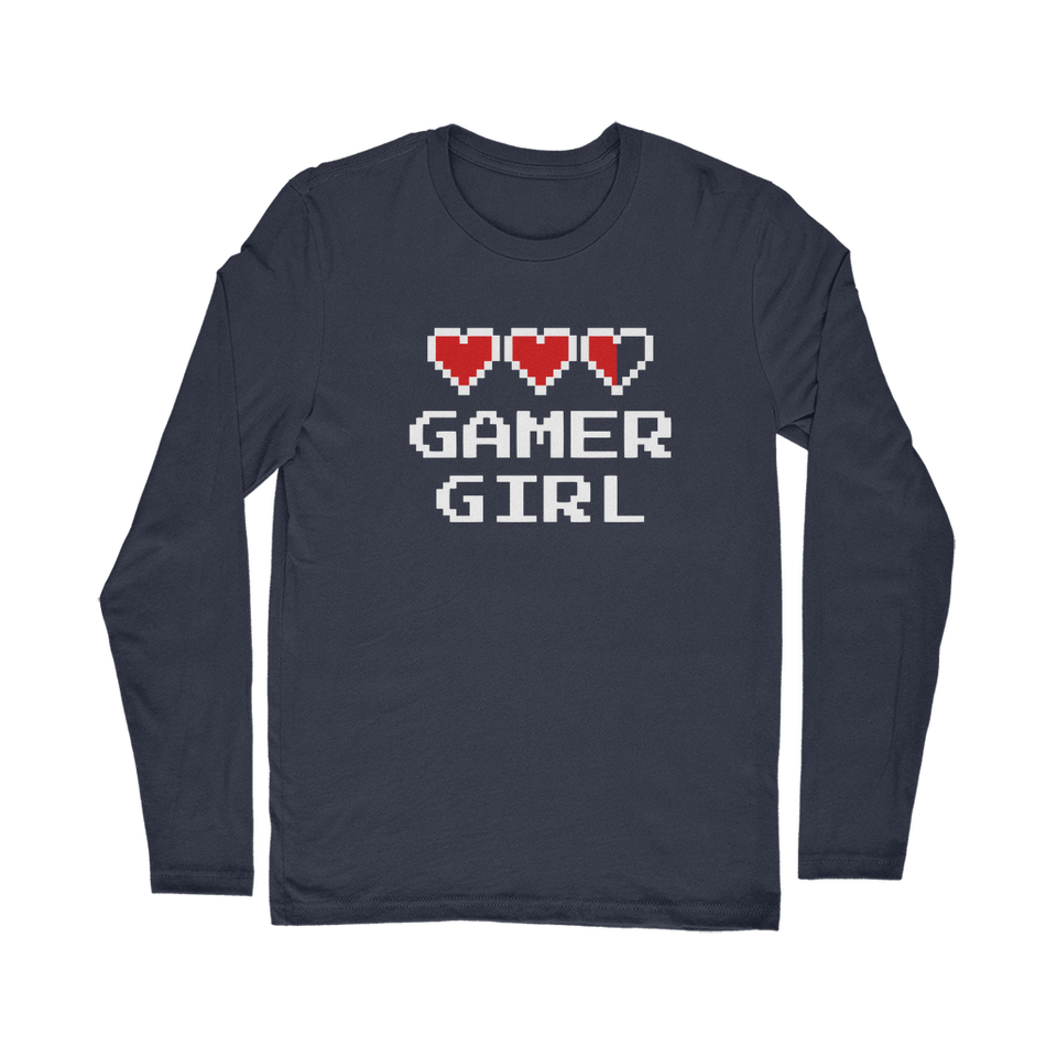 Gamer Girl Video Game ﻿Classic Long Sleeve T-Shirt