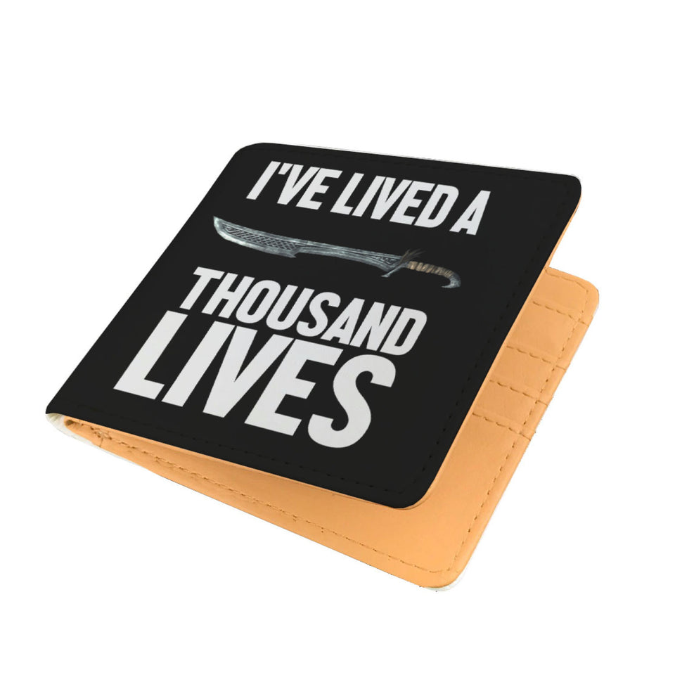 I've Lived A Thousand Lives Fantasy RPG Video Gamer Wallet