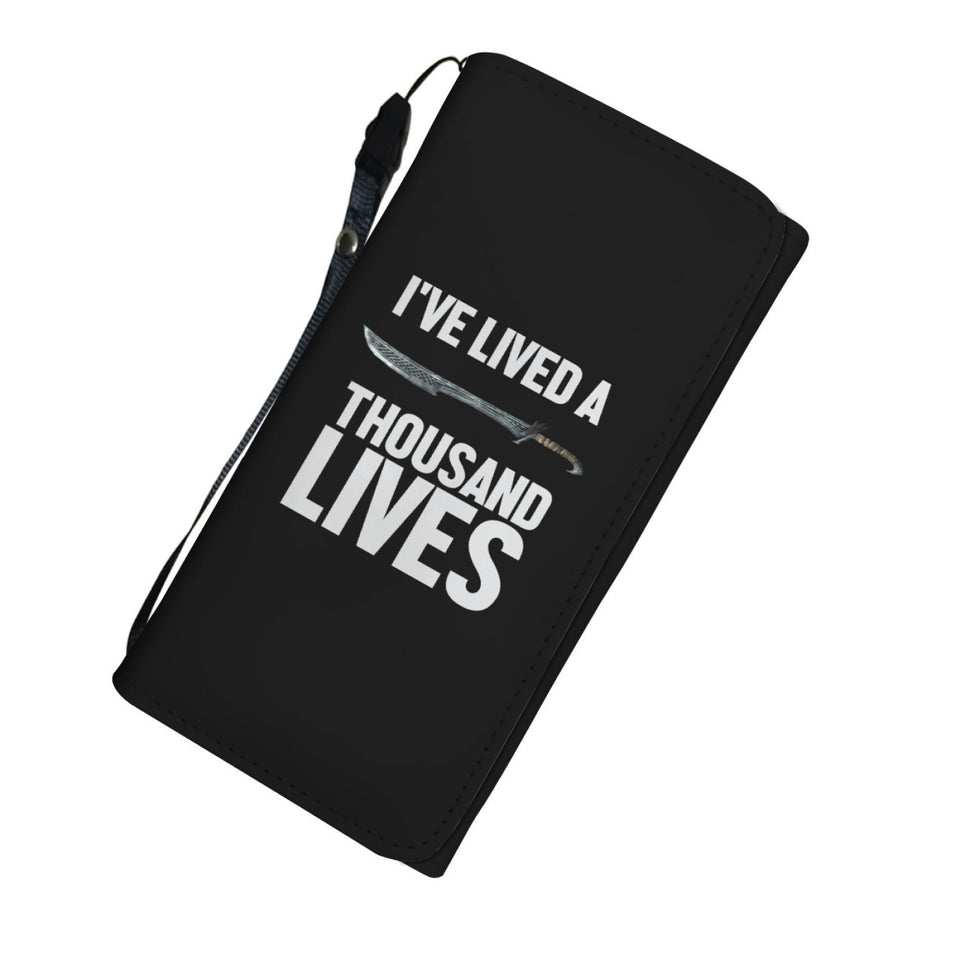 I've Lived A Thousand Lives Fantasy RPG Video Gamer Womens Wallet