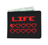 Gaming Life Bar - Game Hearts Health Bar Video Gamer Wallet Gaming Life Bar - Game Hearts Health Bar Video Gamer Wallet
