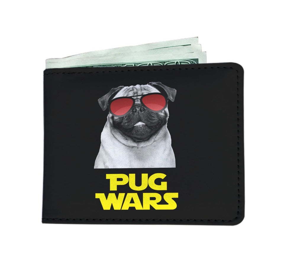 Pug Wars Return Of The Pug Mens Wallet