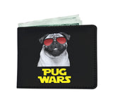 Pug Wars Return Of The Pug Mens Wallet Pug Wars Return Of The Pug Mens Wallet