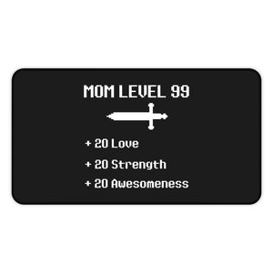 Mom Level 99 RPG Fantasy Gaming Gamer Desk Mat | RPG Fantasy Mouse Mat | Mom Gaming Gamer Mouse Pad Mom Level 99 RPG Fantasy Gaming Gamer Desk Mat | RPG Fantasy Mouse Mat | Mom Gaming Gamer Mouse Pad