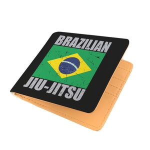 Brazilian Jiu Jitsu Flag 2 BJJ Mens Wallet Brazilian Jiu-Jitsu BJJ Brazilian Jiu Jitsu Wallet